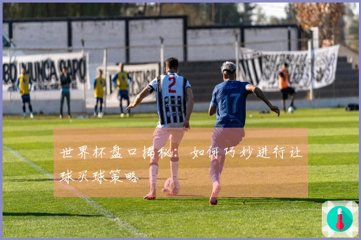 世界杯盘口揭秘：如何巧妙进行让球买球策略