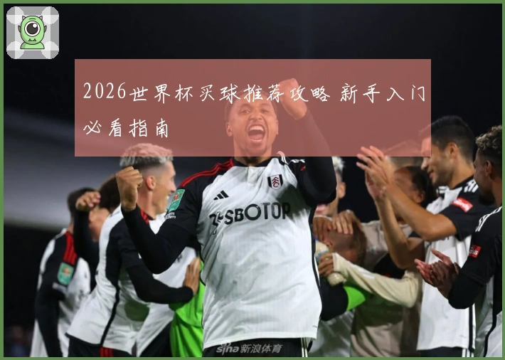 2026世界杯买球推荐攻略 新手入门必看指南