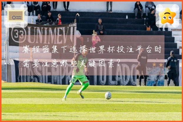 赛程密集下选择世界杯投注平台时需要注意哪些关键因素？